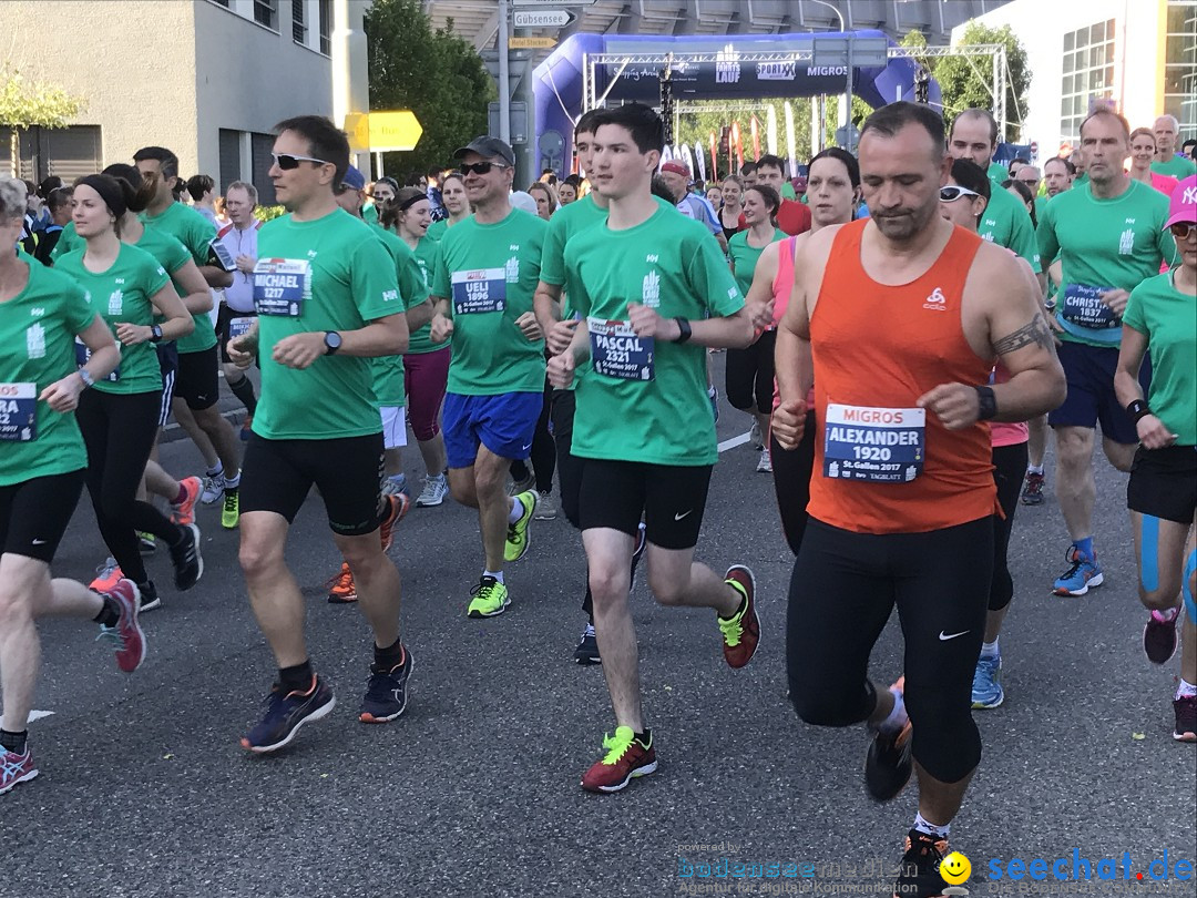 Auffahrtslauf: St. Gallen am Bodensee, 25.05.2017