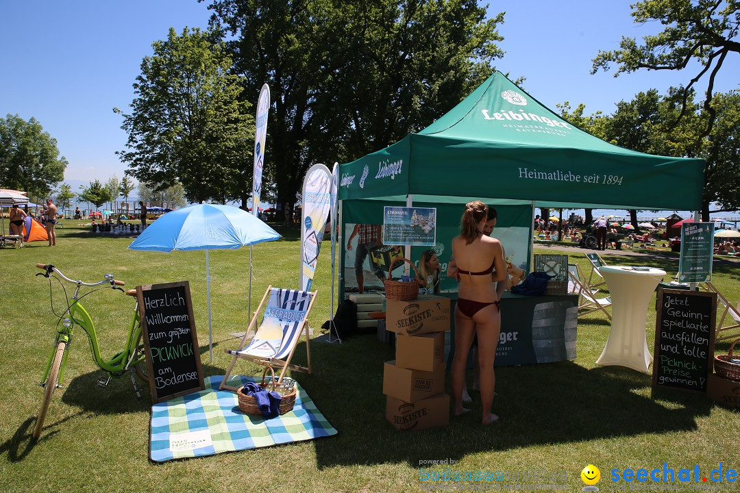 Picknick am Bodensee - Strandbad Friedrichshafen: SUP und Kino, 27.05.2017