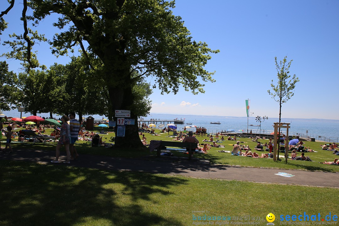 Picknick am Bodensee - Strandbad Friedrichshafen: SUP und Kino, 27.05.2017