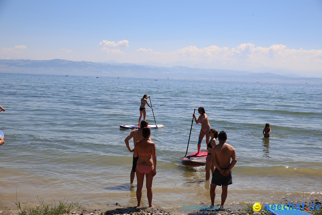 Picknick am Bodensee - Strandbad Friedrichshafen: SUP und Kino, 27.05.2017