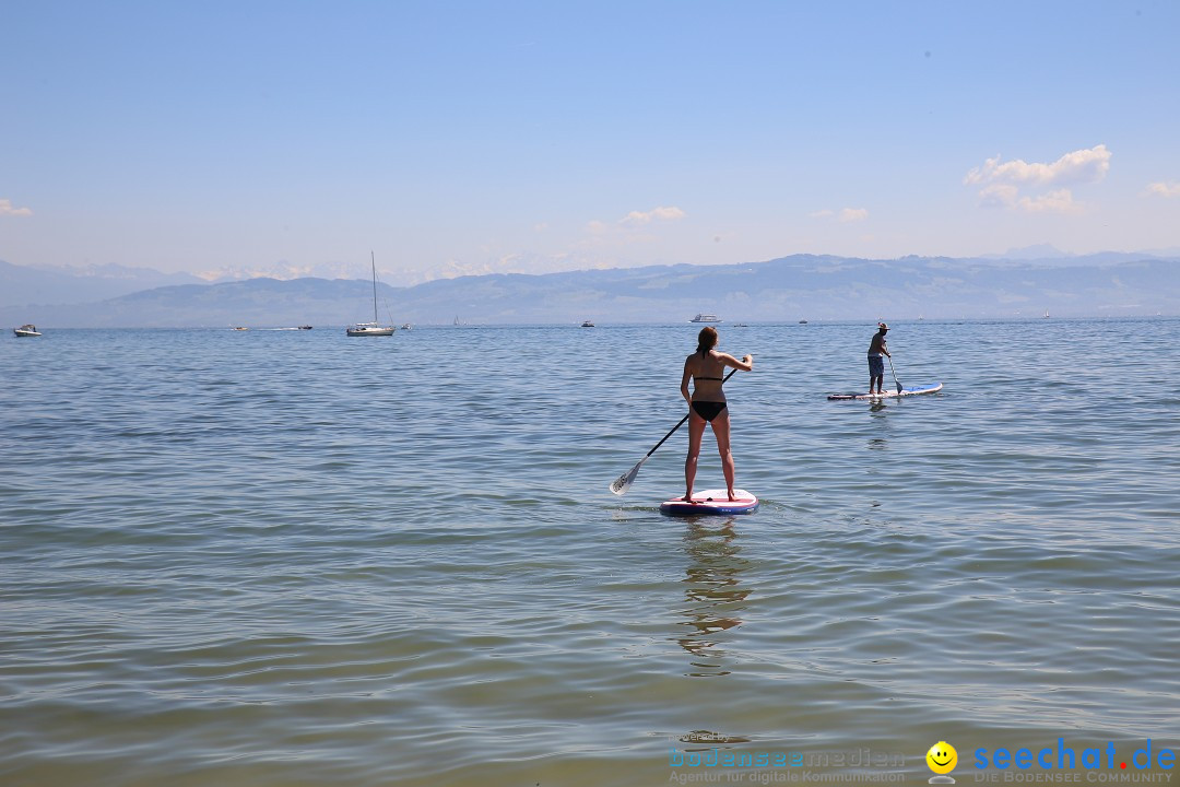 Picknick am Bodensee - Strandbad Friedrichshafen: SUP und Kino, 27.05.2017