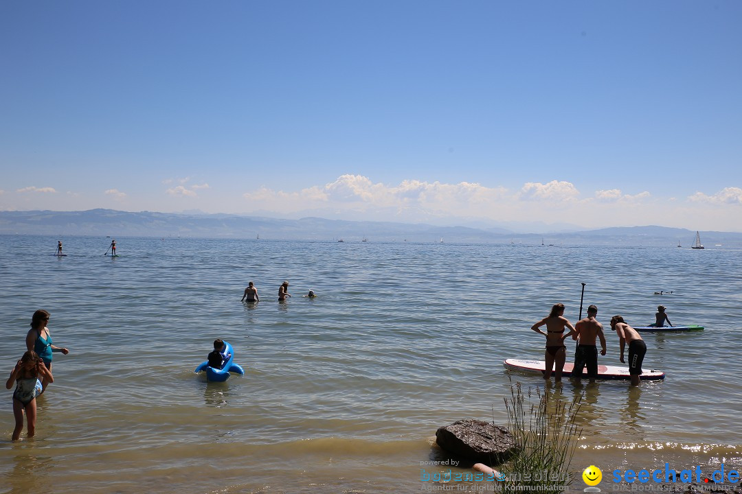 Picknick am Bodensee - Strandbad Friedrichshafen: SUP und Kino, 27.05.2017