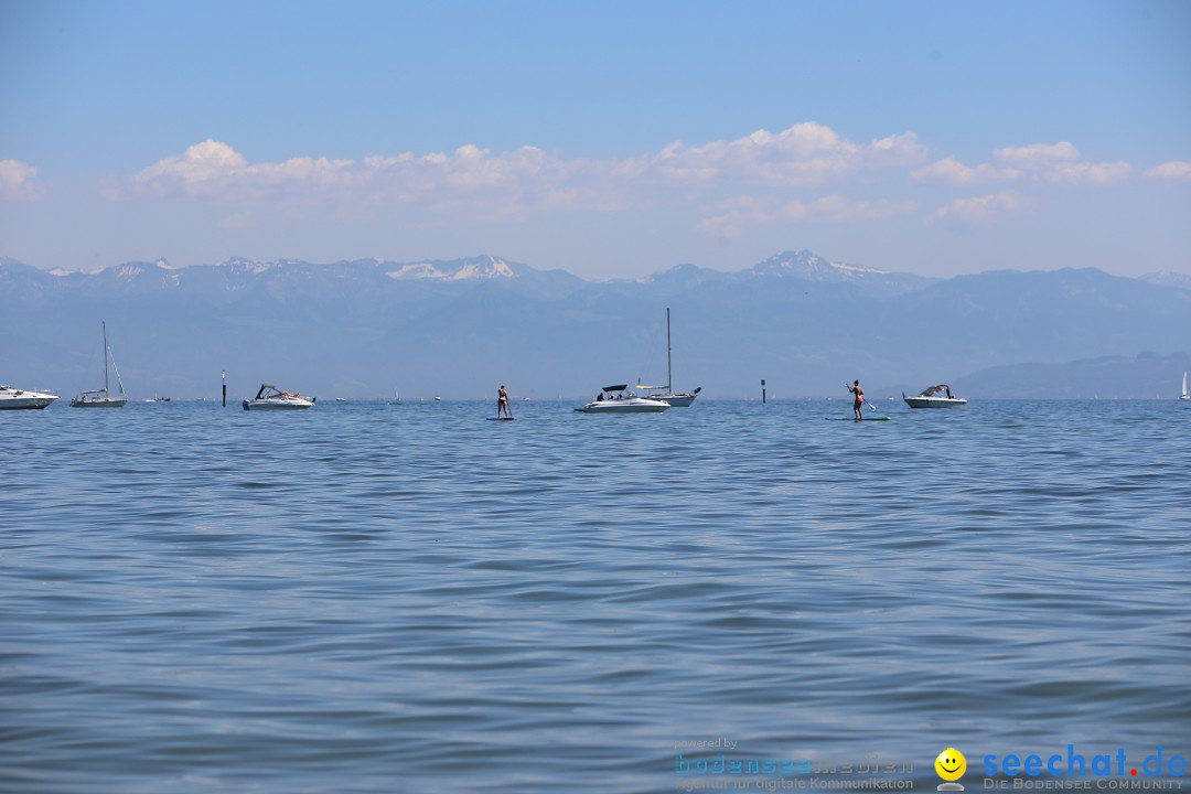 Picknick am Bodensee - Strandbad Friedrichshafen: SUP und Kino, 27.05.2017