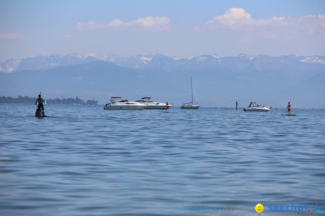 Picknick am Bodensee - Strandbad Friedrichshafen: SUP und Kino, 27.05.2017