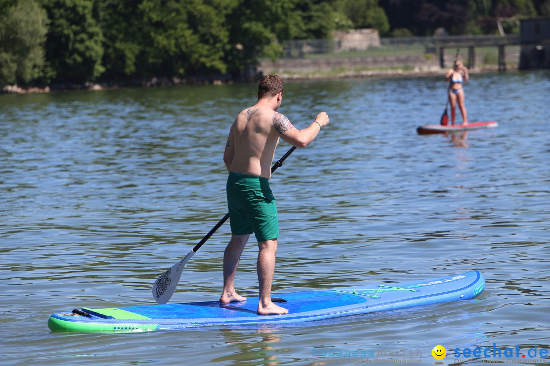 Picknick am Bodensee - Strandbad Friedrichshafen: SUP und Kino, 27.05.2017