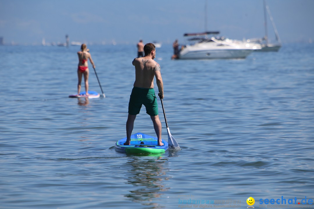 Picknick am Bodensee - Strandbad Friedrichshafen: SUP und Kino, 27.05.2017