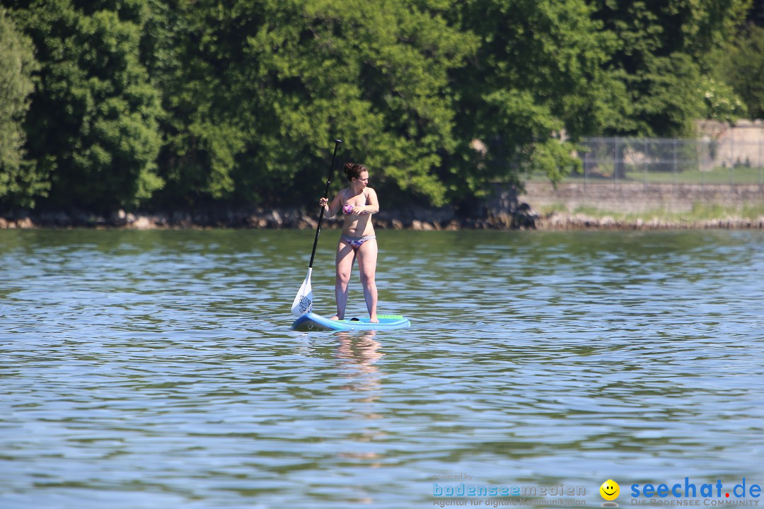 Picknick am Bodensee - Strandbad Friedrichshafen: SUP und Kino, 27.05.2017