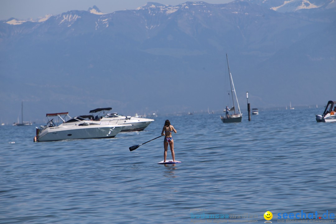 Picknick am Bodensee - Strandbad Friedrichshafen: SUP und Kino, 27.05.2017