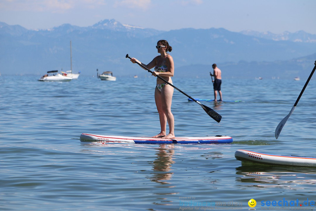 Picknick am Bodensee - Strandbad Friedrichshafen: SUP und Kino, 27.05.2017