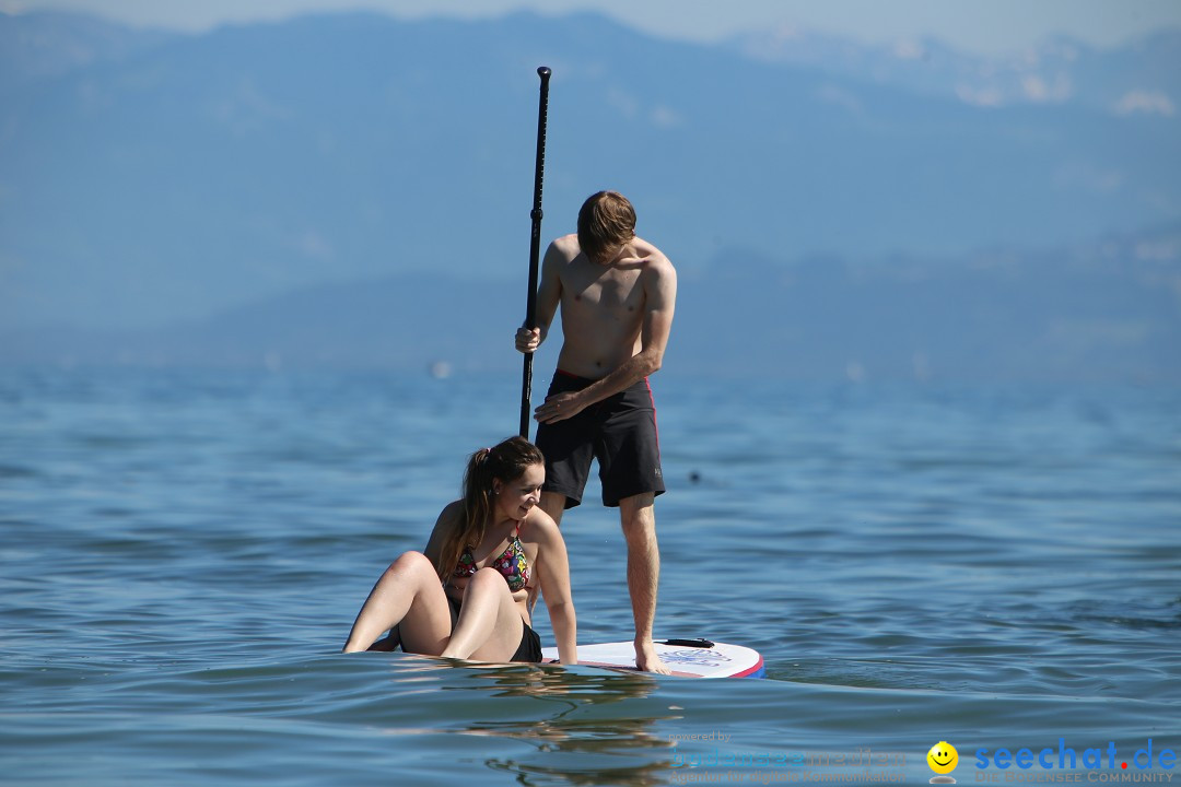 Picknick am Bodensee - Strandbad Friedrichshafen: SUP und Kino, 27.05.2017