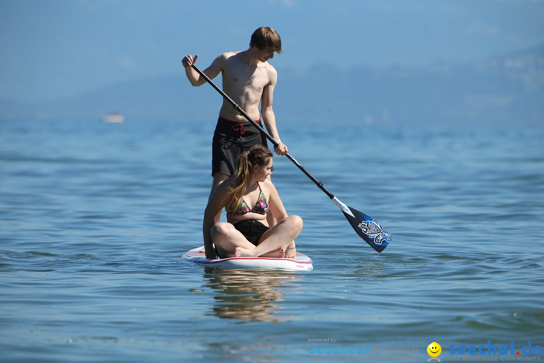 Picknick am Bodensee - Strandbad Friedrichshafen: SUP und Kino, 27.05.2017