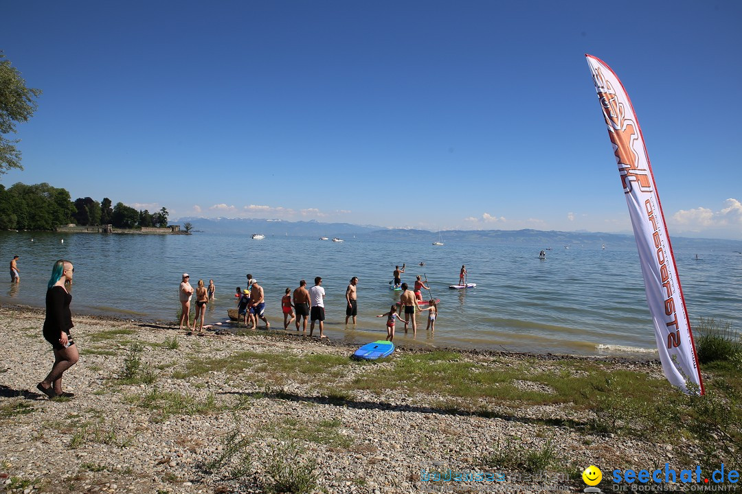 Picknick am Bodensee - Strandbad Friedrichshafen: SUP und Kino, 27.05.2017