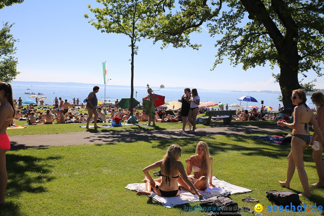 Picknick am Bodensee - Strandbad Friedrichshafen: SUP und Kino, 27.05.2017