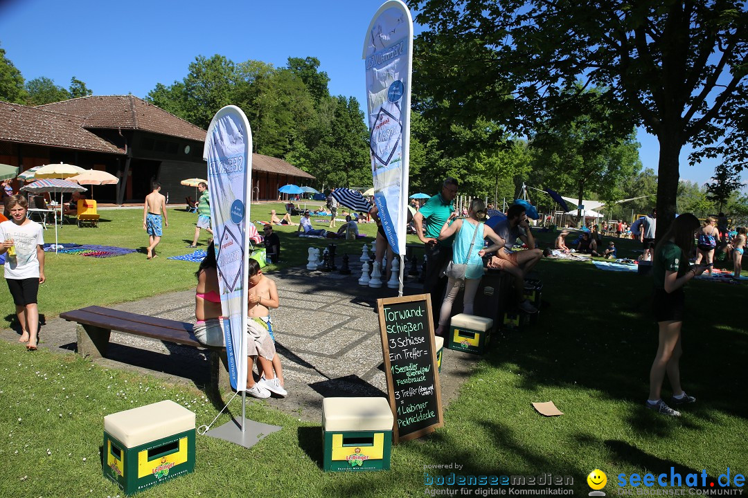 Picknick am Bodensee - Strandbad Friedrichshafen: SUP und Kino, 27.05.2017