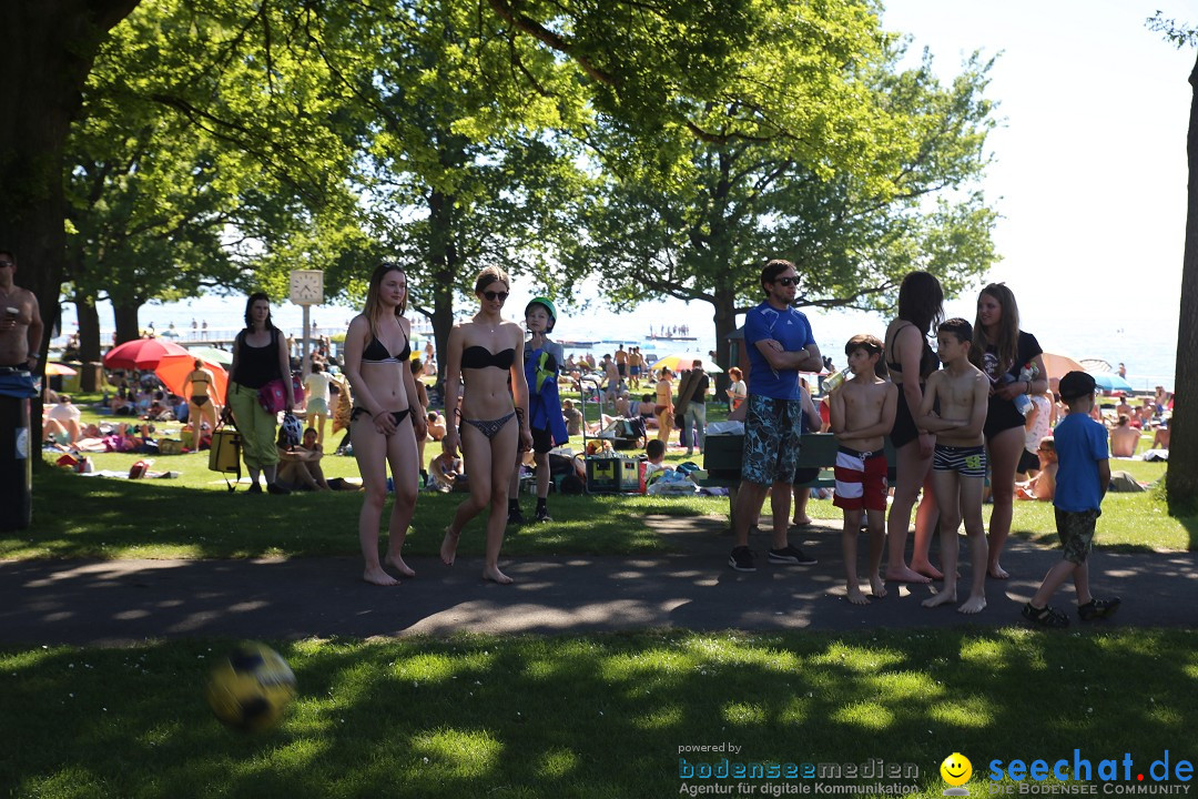 Picknick am Bodensee - Strandbad Friedrichshafen: SUP und Kino, 27.05.2017