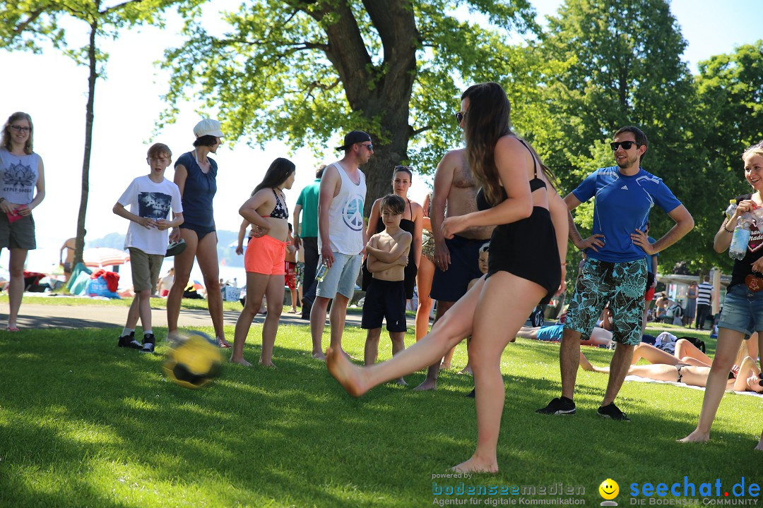 Picknick am Bodensee - Strandbad Friedrichshafen: SUP und Kino, 27.05.2017