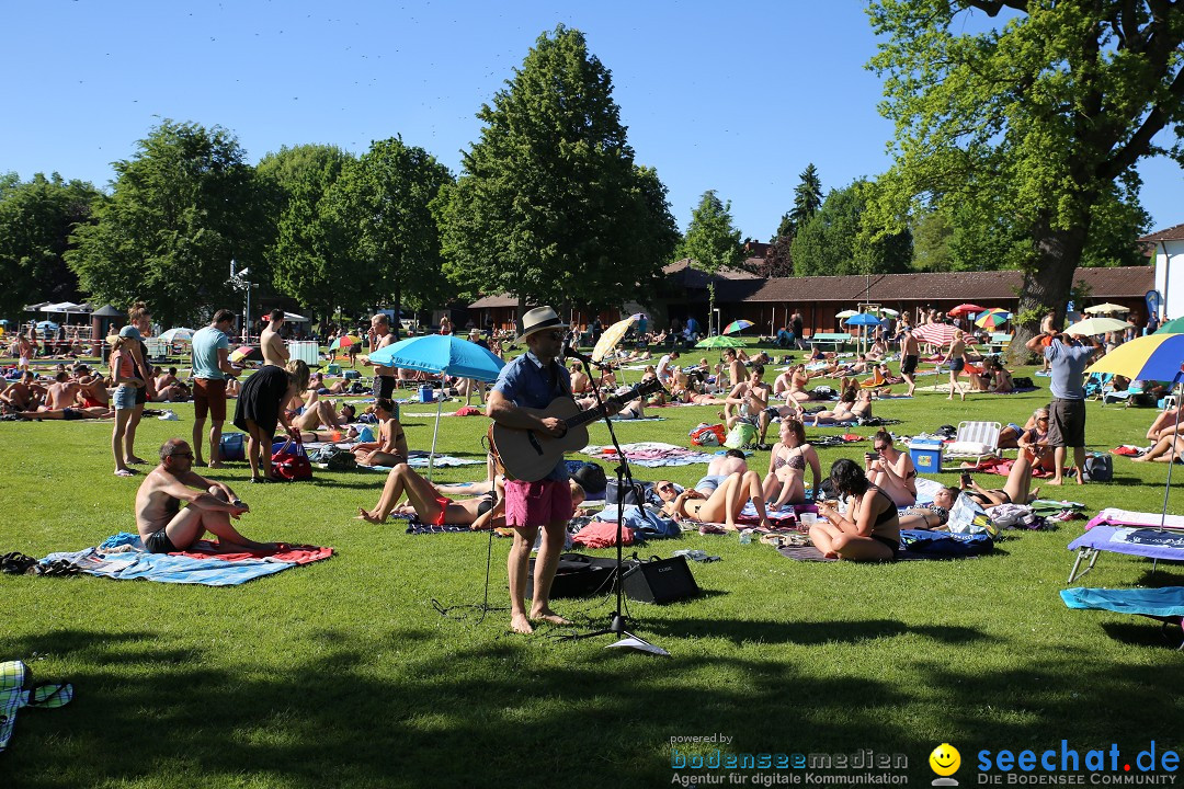 Picknick am Bodensee - Strandbad Friedrichshafen: SUP und Kino, 27.05.2017