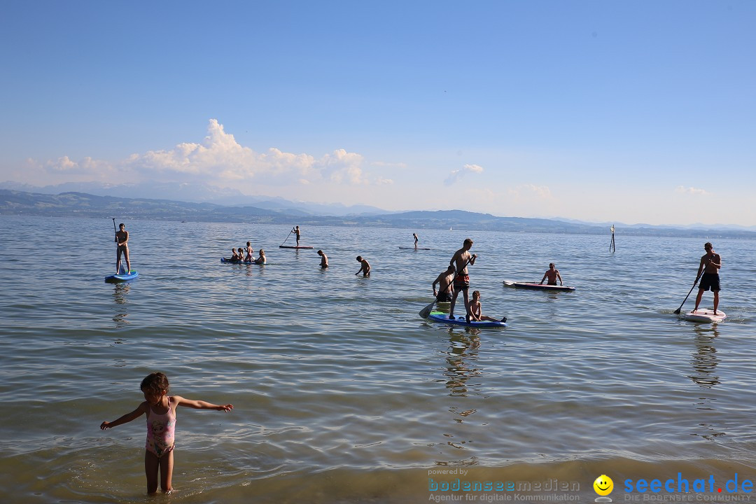 Picknick am Bodensee - Strandbad Friedrichshafen: SUP und Kino, 27.05.2017