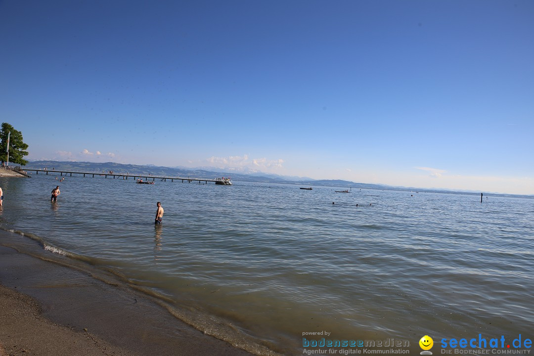 Picknick am Bodensee - Strandbad Friedrichshafen: SUP und Kino, 27.05.2017