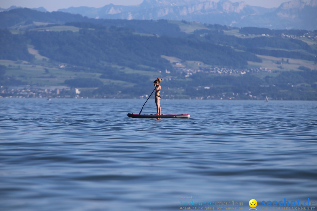 Picknick am Bodensee - Strandbad Friedrichshafen: SUP und Kino, 27.05.2017