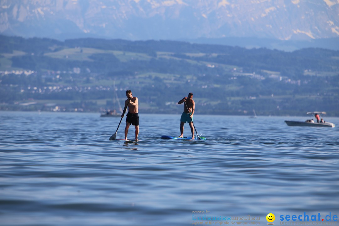 Picknick am Bodensee - Strandbad Friedrichshafen: SUP und Kino, 27.05.2017