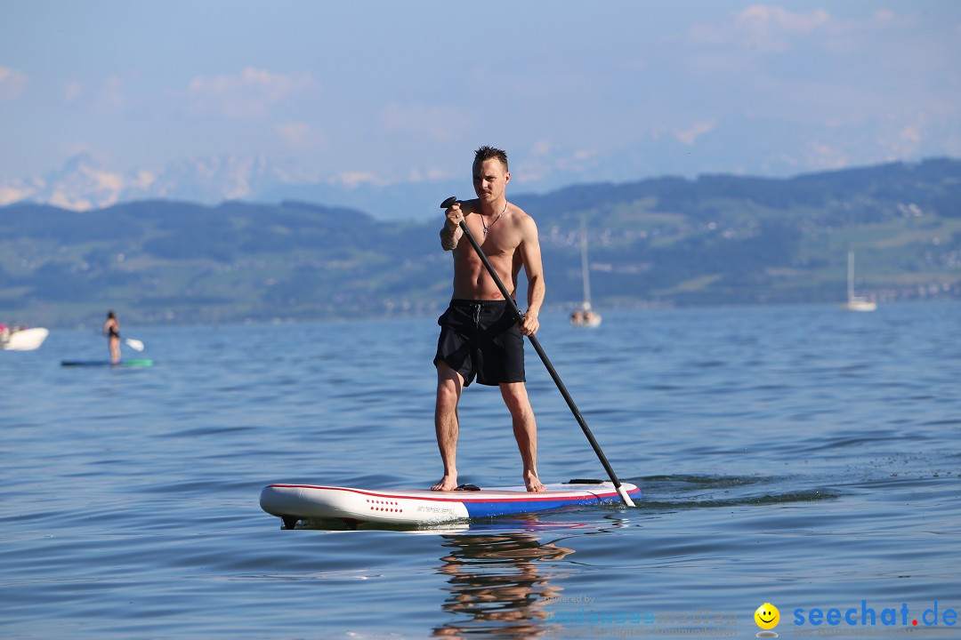 Picknick am Bodensee - Strandbad Friedrichshafen: SUP und Kino, 27.05.2017