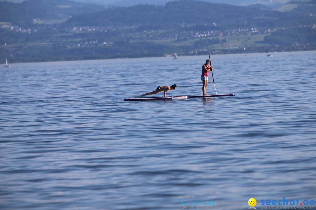 Picknick am Bodensee - Strandbad Friedrichshafen: SUP und Kino, 27.05.2017