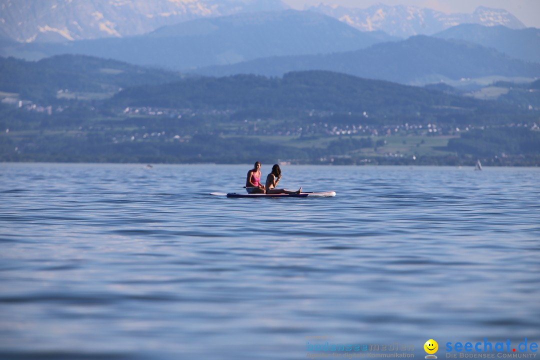 Picknick am Bodensee - Strandbad Friedrichshafen: SUP und Kino, 27.05.2017