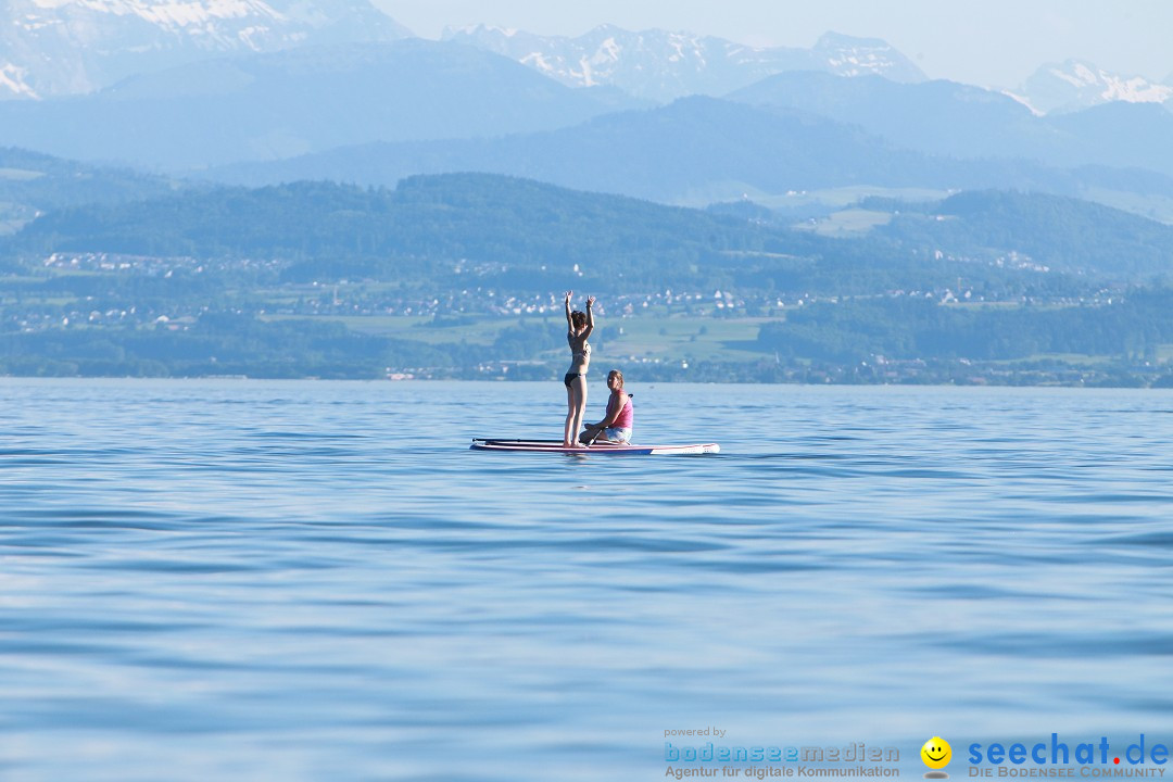 Picknick am Bodensee - Strandbad Friedrichshafen: SUP und Kino, 27.05.2017