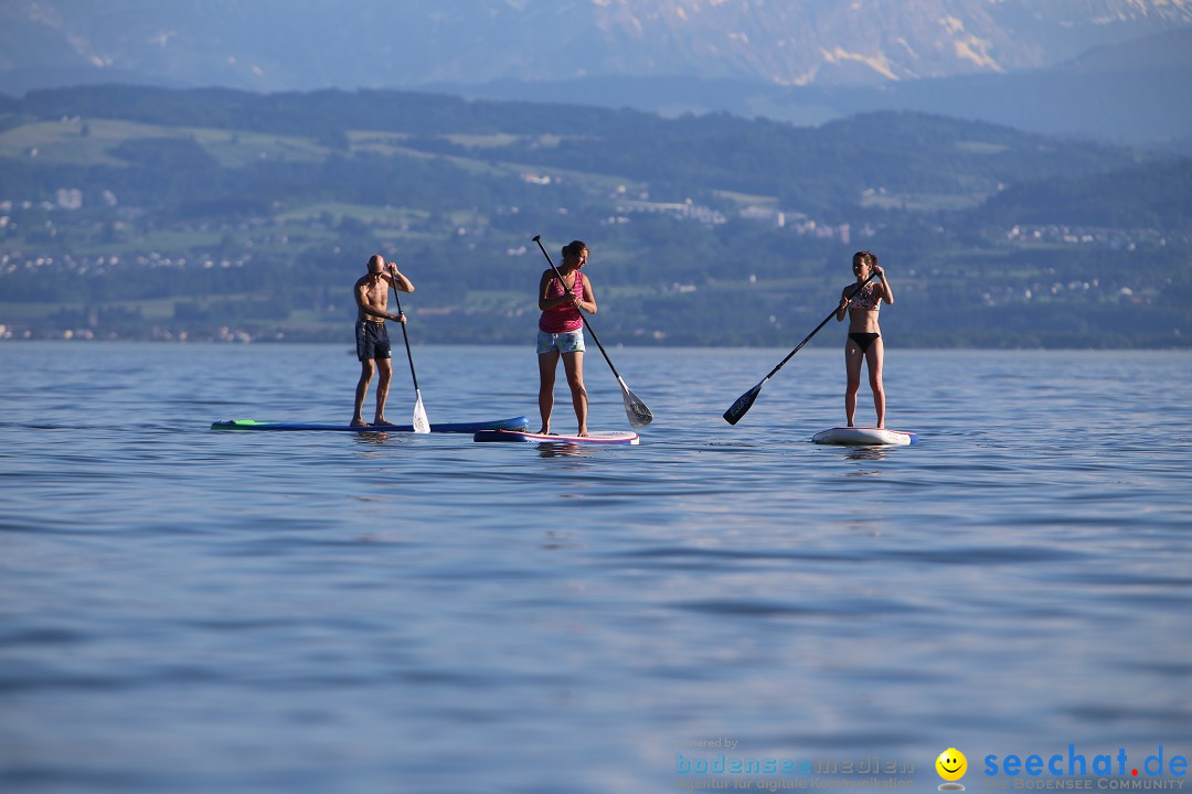 Picknick am Bodensee - Strandbad Friedrichshafen: SUP und Kino, 27.05.2017