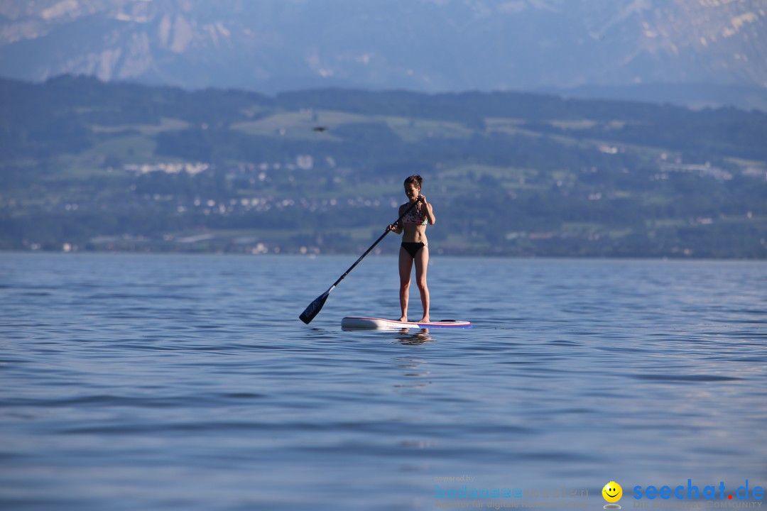 Picknick am Bodensee - Strandbad Friedrichshafen: SUP und Kino, 27.05.2017