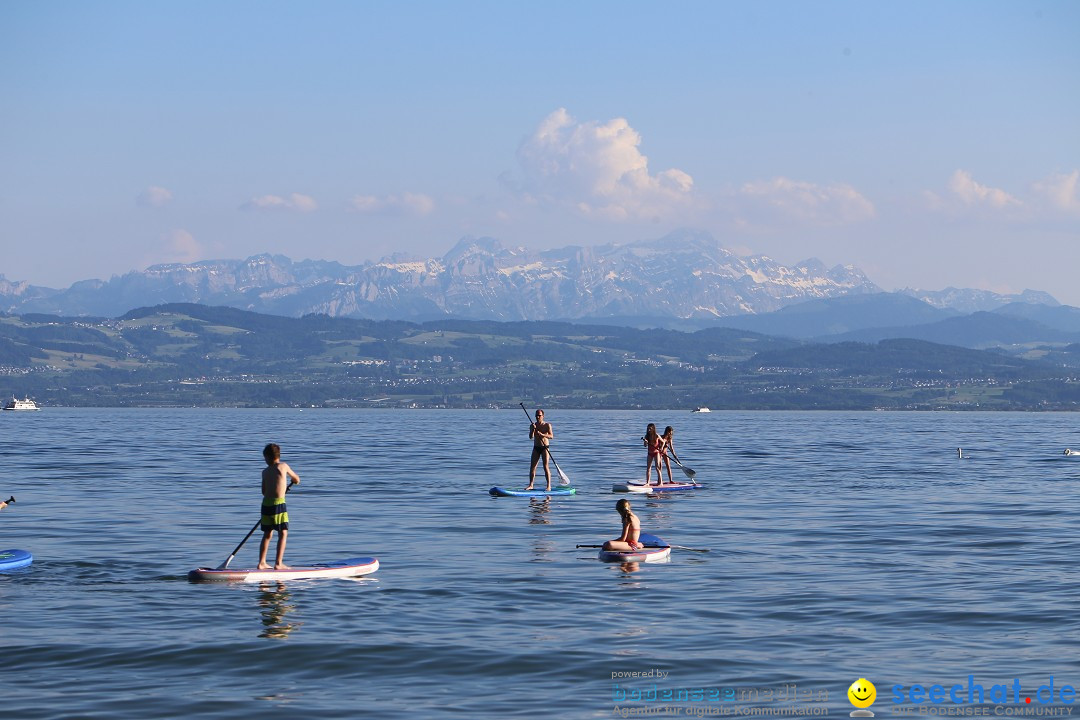 Picknick am Bodensee - Strandbad Friedrichshafen: SUP und Kino, 27.05.2017