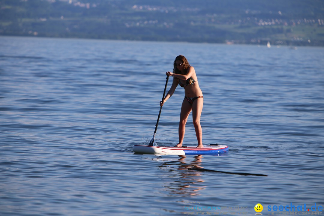 Picknick am Bodensee - Strandbad Friedrichshafen: SUP und Kino, 27.05.2017