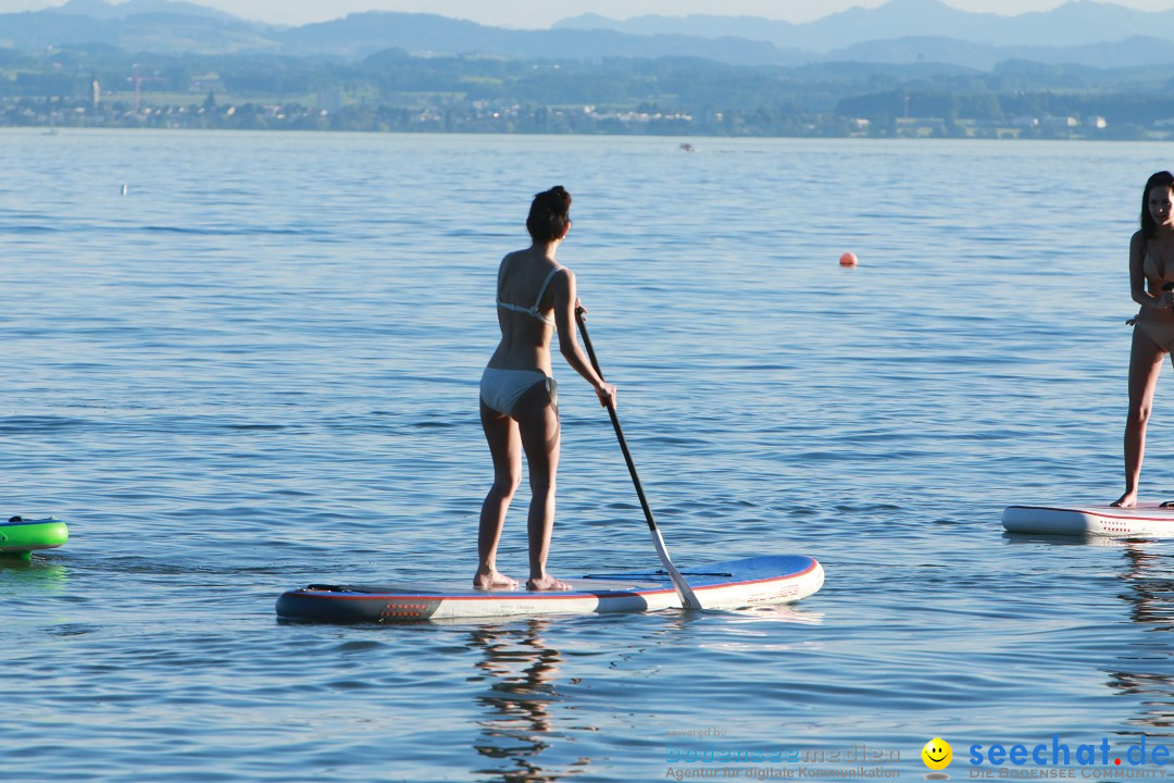 Picknick am Bodensee - Strandbad Friedrichshafen: SUP und Kino, 27.05.2017