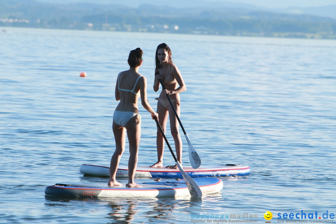 Picknick am Bodensee - Strandbad Friedrichshafen: SUP und Kino, 27.05.2017