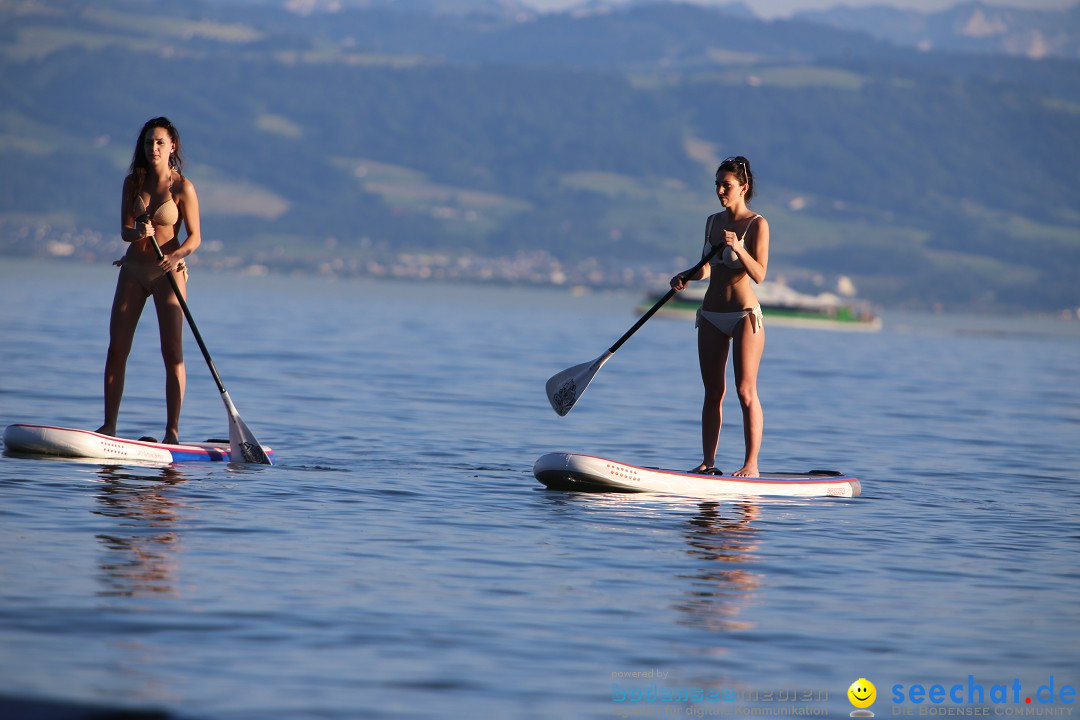 Picknick am Bodensee - Strandbad Friedrichshafen: SUP und Kino, 27.05.2017