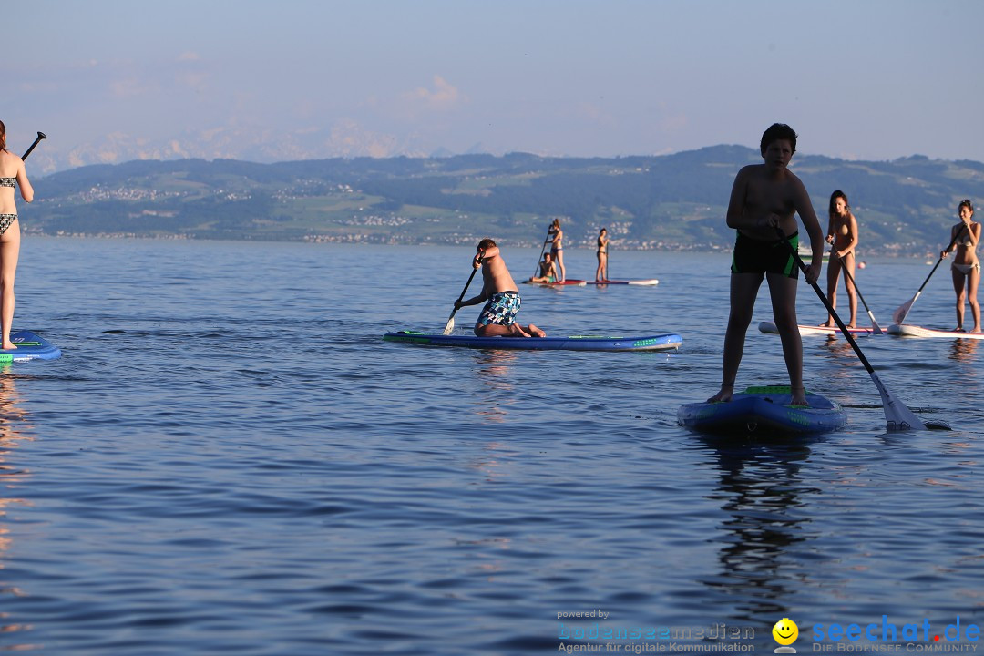 Picknick am Bodensee - Strandbad Friedrichshafen: SUP und Kino, 27.05.2017