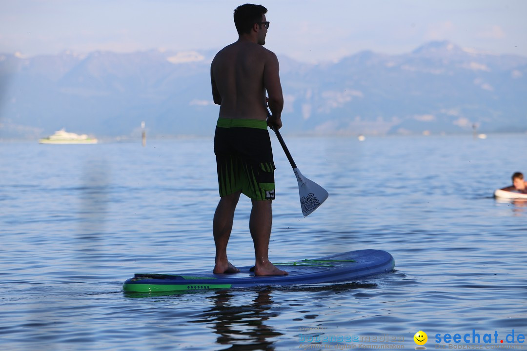 Picknick am Bodensee - Strandbad Friedrichshafen: SUP und Kino, 27.05.2017