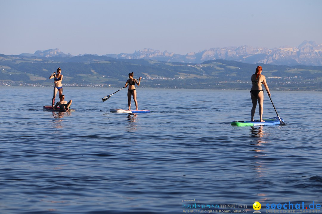 Picknick am Bodensee - Strandbad Friedrichshafen: SUP und Kino, 27.05.2017