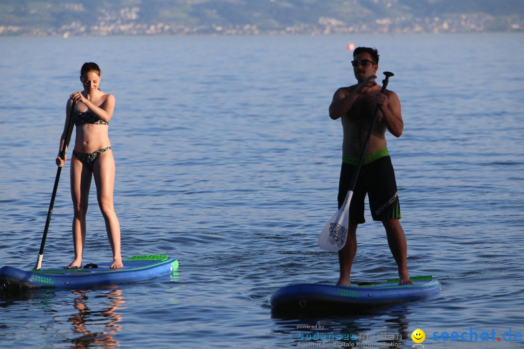 Picknick am Bodensee - Strandbad Friedrichshafen: SUP und Kino, 27.05.2017