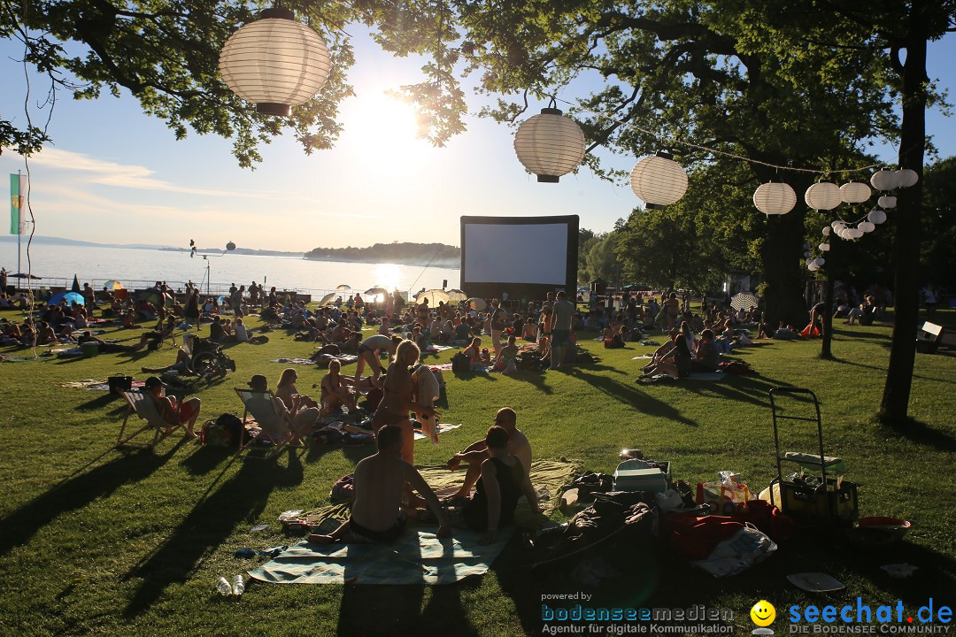 Picknick am Bodensee - Strandbad Friedrichshafen: SUP und Kino, 27.05.2017