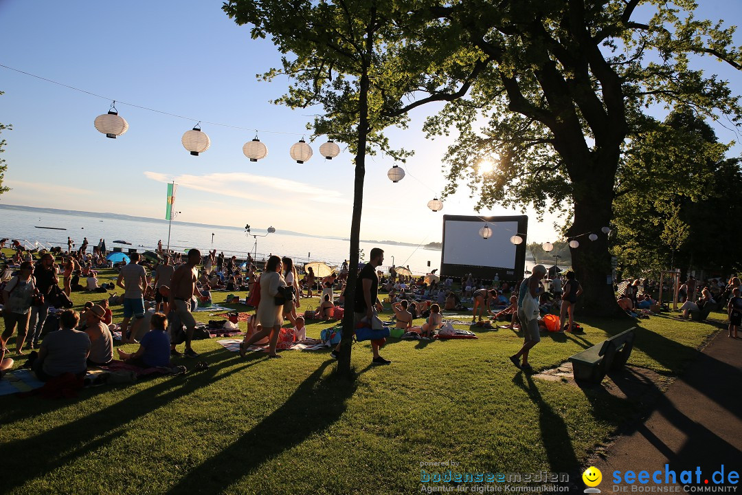 Picknick am Bodensee - Strandbad Friedrichshafen: SUP und Kino, 27.05.2017