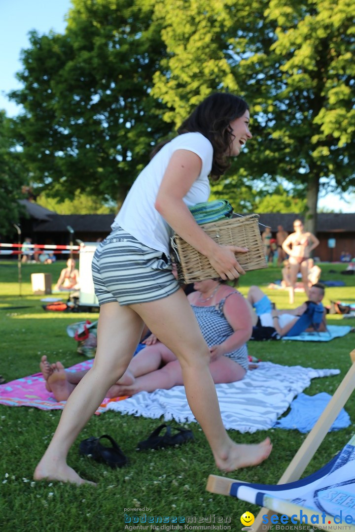 Picknick am Bodensee - Strandbad Friedrichshafen: SUP und Kino, 27.05.2017