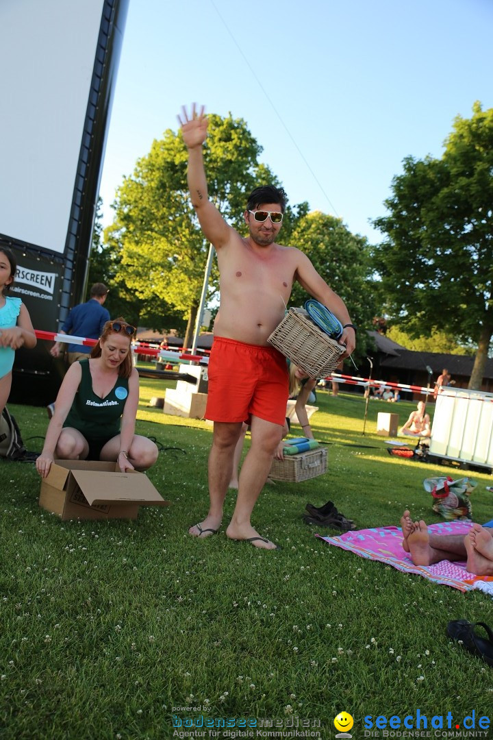 Picknick am Bodensee - Strandbad Friedrichshafen: SUP und Kino, 27.05.2017