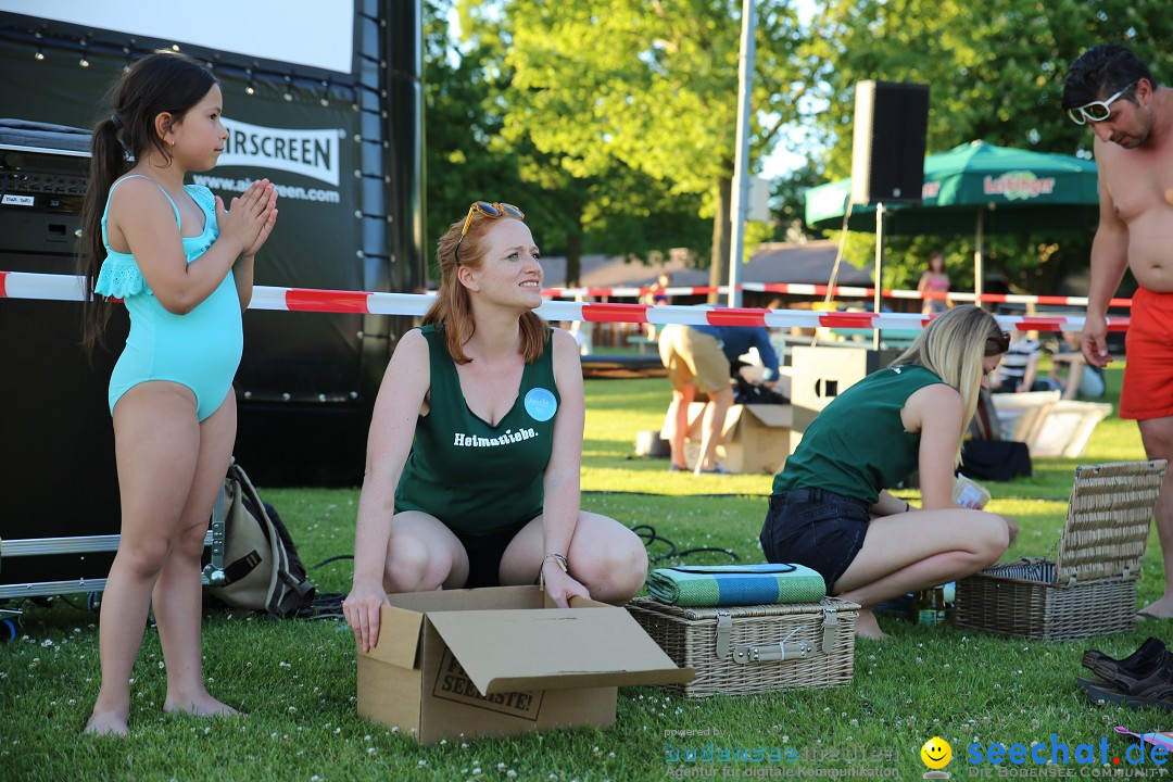 Picknick am Bodensee - Strandbad Friedrichshafen: SUP und Kino, 27.05.2017