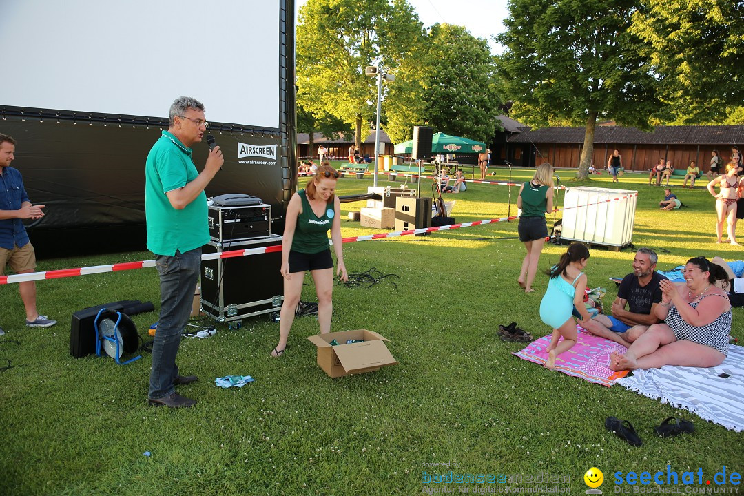 Picknick am Bodensee - Strandbad Friedrichshafen: SUP und Kino, 27.05.2017