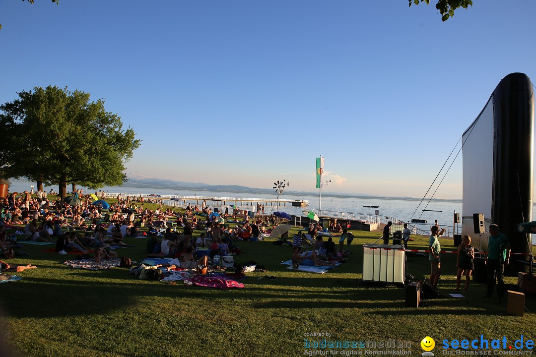 Picknick am Bodensee - Strandbad Friedrichshafen: SUP und Kino, 27.05.2017