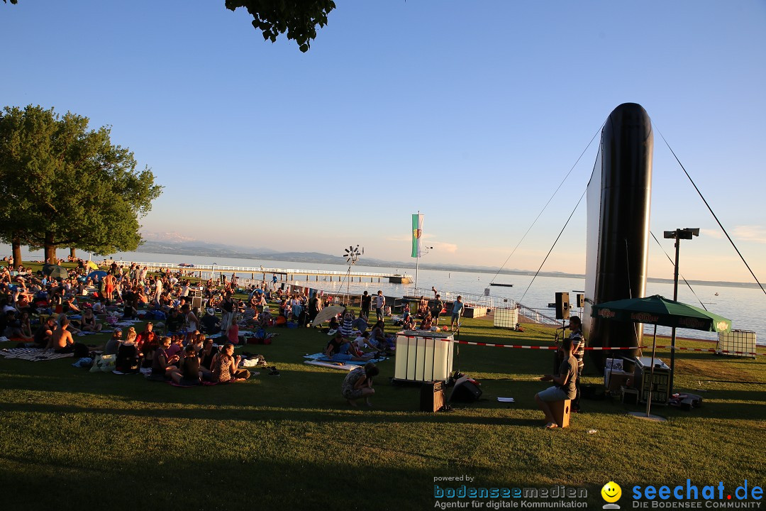 Picknick am Bodensee - Strandbad Friedrichshafen: SUP und Kino, 27.05.2017