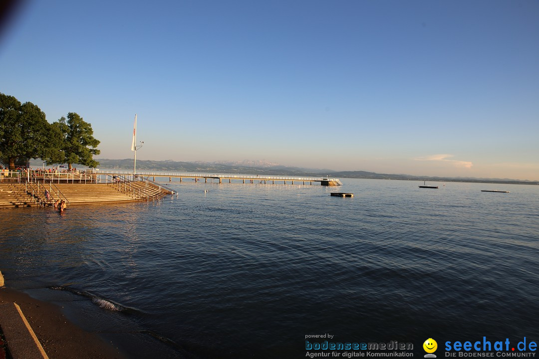 Picknick am Bodensee - Strandbad Friedrichshafen: SUP und Kino, 27.05.2017