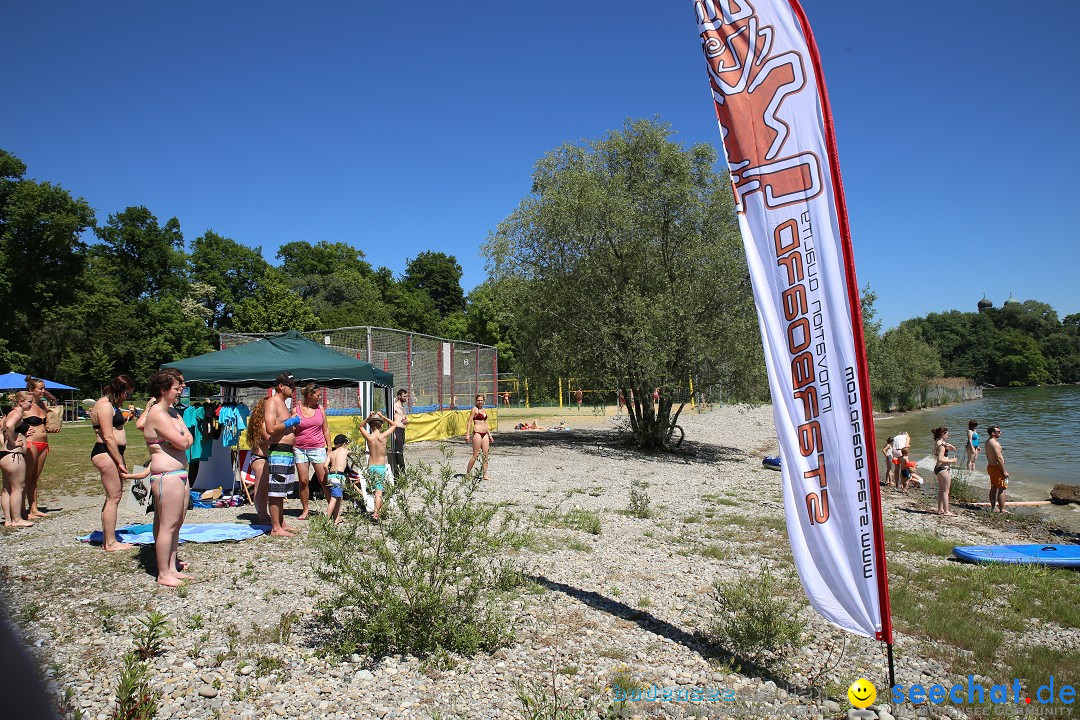 Picknick am Bodensee - Strandbad Friedrichshafen: SUP und Kino, 27.05.2017